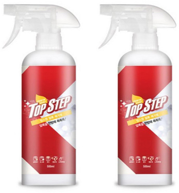 UnKnown_탑스텝 탑스텝 얼룩제거제 500mL 얼룩/찌든때 제거제, 2개
