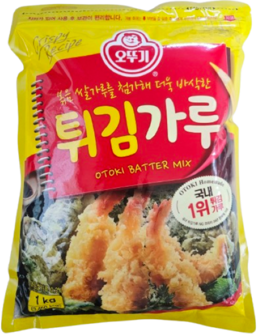 오뚜기 튀김가루, 1kg, 10개