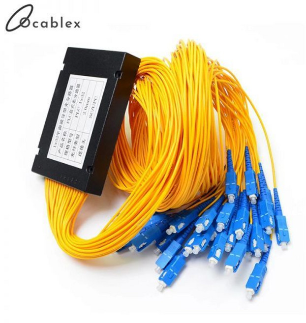 광섬유 PLC 스플리터 박스 1x32 SC/UPC 커넥터 2.0mm 1m 1 년 보증, 한개옵션0, 1개