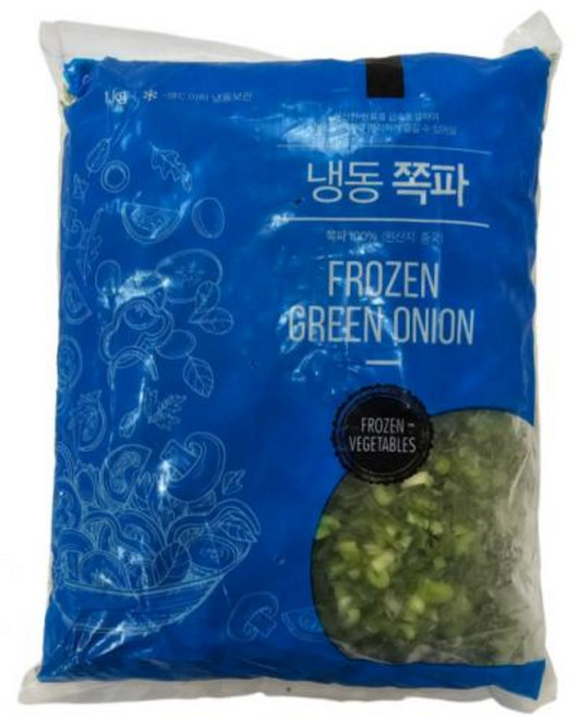 쪽파 냉동 슬라이스 5mm, 4개