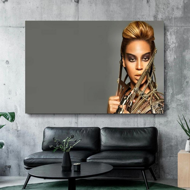 비욘세 포스터 스타 음악 앨범 인쇄 캔버스 홈 인테리어 벽화 프레임, A. 20x30 CM, 4. D, 1개