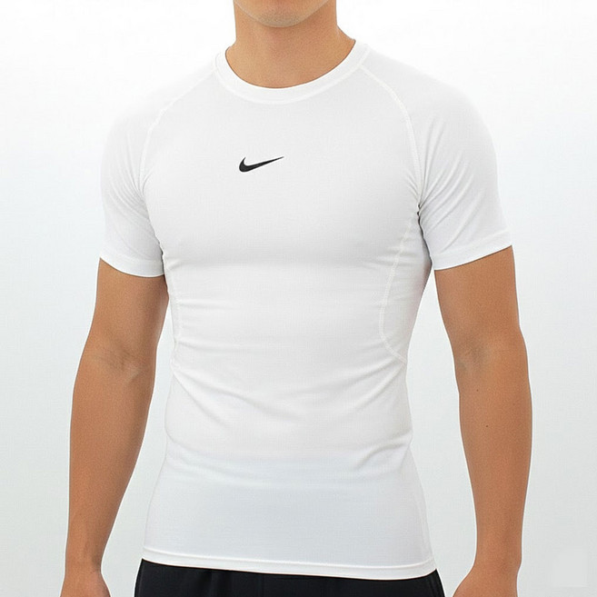나이키 남성 컴프레션 기능성 반팔티 프로 타이트핏 숏슬리브 헬스 몸매 보정 머슬핏 스포츠 탑