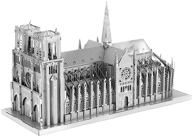 [알꿀밤-메탈퍼즐-건축] 파리 노틀담 성당, 1개