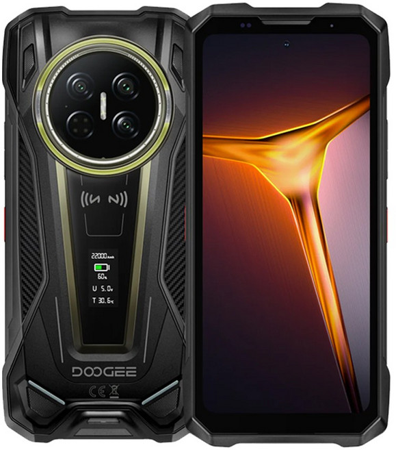 DOOGEE V Max 2 Pro 5G 三防手機, 黑色, 1TB
