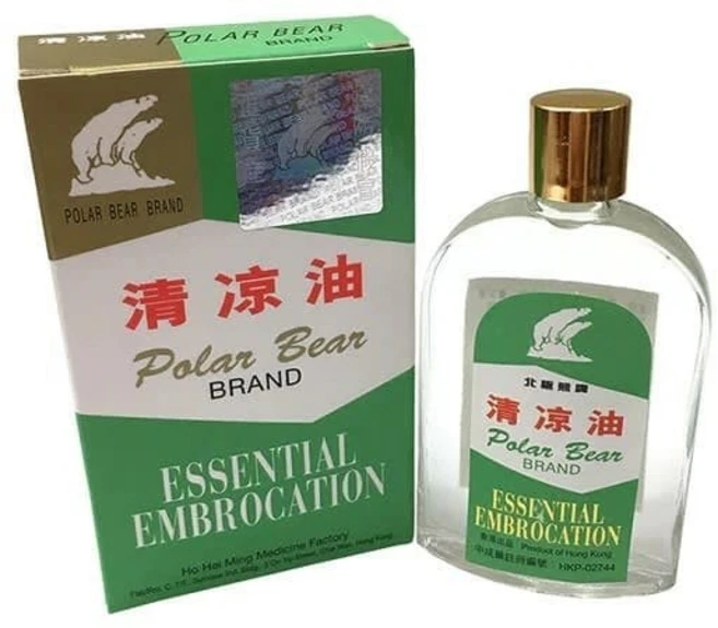 Polar Bear 브랜드 에센셜 Embrocation 오일 유칼립투스 페퍼민트 오일 27ml, 1개 - 쿠팡