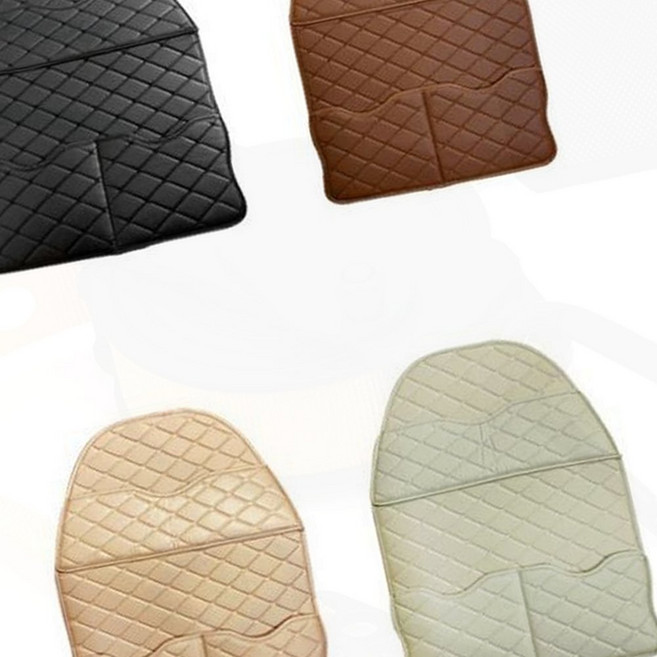 시트 후면 보호매트 킥방지 오염차단 수납겸용 1P, 코튼베이지