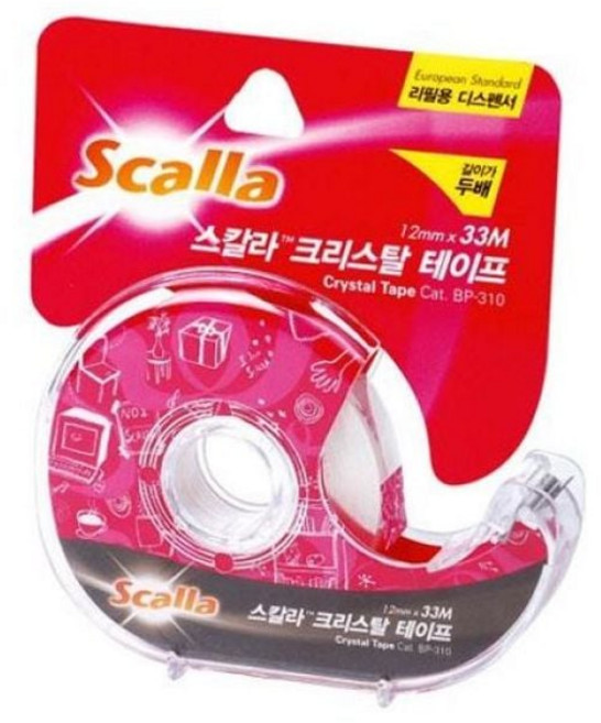 스칼라)크리스탈테이프(C1233D) dod*4618cT