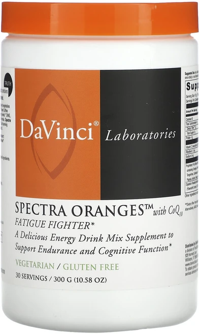 다빈치 랩 오브 버몬트 스팩트라 오렌지 위드 CoQ10 300g, 299g, 2개 - 쿠팡