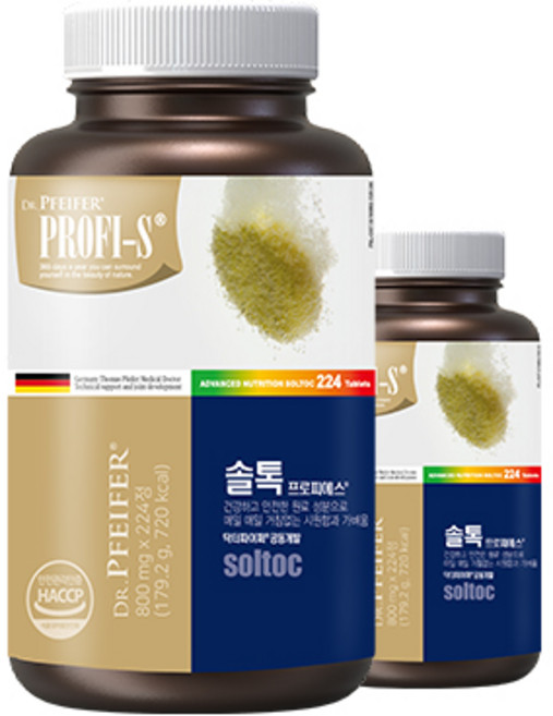 솔톡 800mgx 224정 유산균 배변활동도움 장건강 쾌변 알로에전잎 식이섬유, 2개, 179.2g