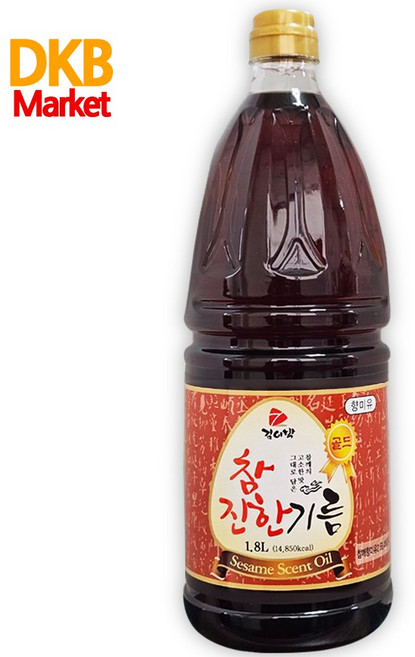 김이박 참진한기름(골드) 1.8L 대용량 업소용 맛기름 향미유, 1개