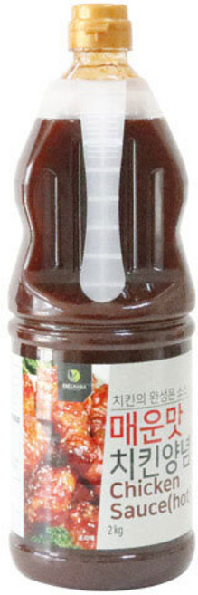 이슬나라 치킨양념소스 매운맛, 2kg, 1개