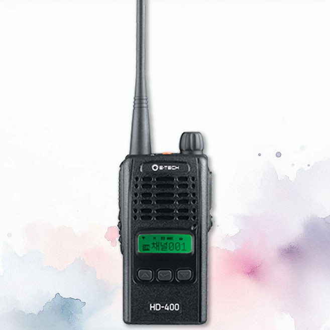 이테크 HD-400 HD400 고성능 업무용 DMR 디지털 무전기, 1세트