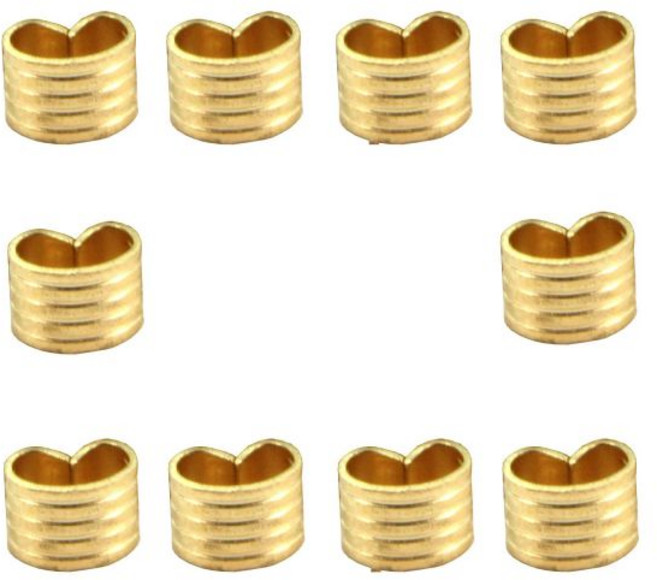 Zeberoxyz 10pcs 동버클 와이어 케이블 커넥터 단자 경량 컴팩트 액세서리 3D 프린터 부품용 구리버클