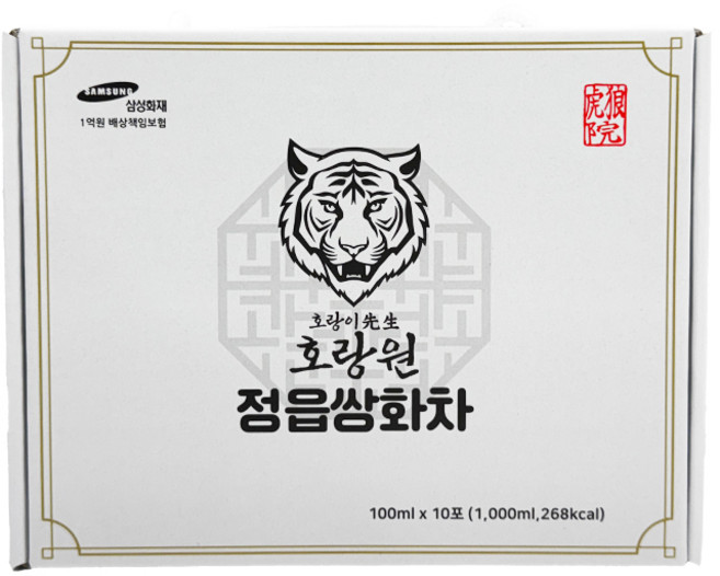호랑원 정읍 쌍화차 진액, 10개입, 1박스, 100ml, 100ml