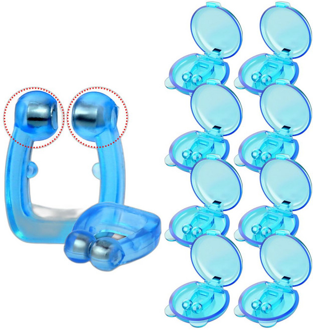 후스픽 케이스포함 편안한 마그네틱 노즈밴드 자석 실리콘 코클립, 8개