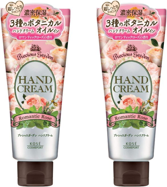 코세 프레셔스가든 핸드크림 로맨틱 로즈 70g 2개