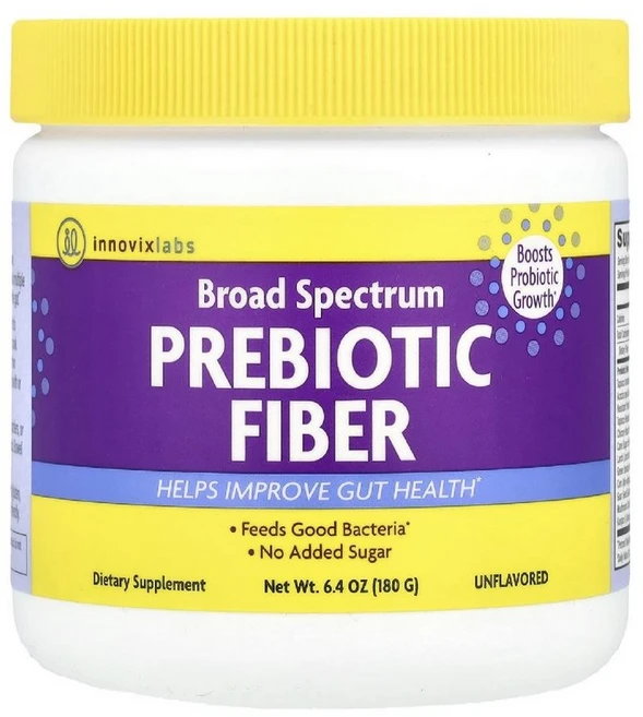 이노빅스랩 브로드 스펙트럼 프리바이오틱 섬유소 무맛 180g, InnovixLabs 브로드 스펙트럼 프리바이오틱 섬유, 1개 - 쿠팡