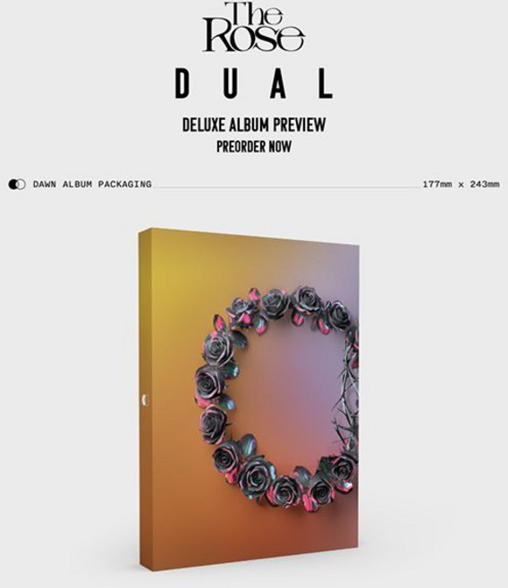 핫트랙스 ROSE(더로즈) - DUAL [DELUXE] [DAWN VER]