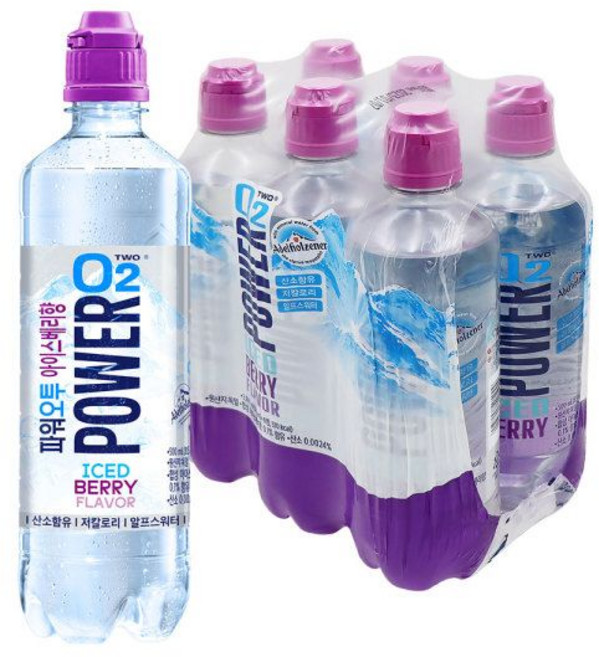 파워오투 아이스베리, 6개, 500ml