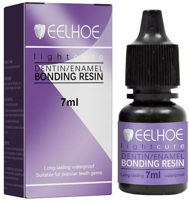 치아보석 이빨보석 치과보석자기 접착 보석 7ml DIY 크리스탈 쥬얼리 교정 젤 석 UV 빛 경화, 01 only glue