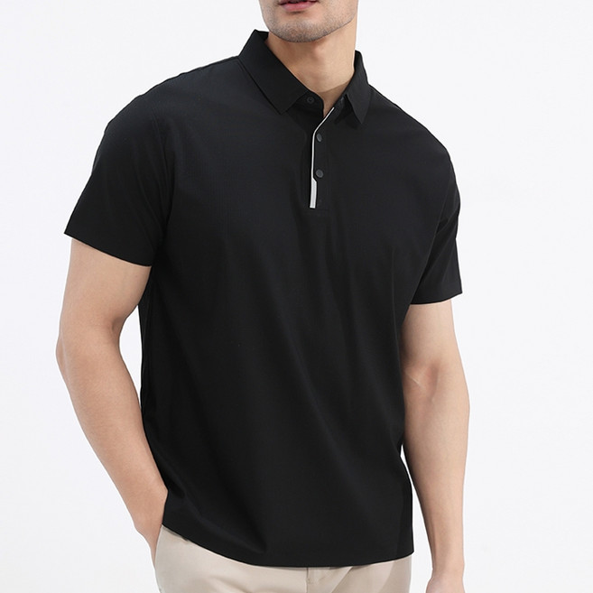 글리멜로 여름 남자 쿨 아이스 카라 반팔 티셔츠 7컬러