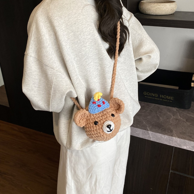 귀여운 미니 동물 크로스백