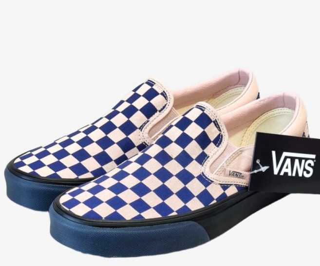 반스 클래식 슬립온 체커보드 VN000EACGLE