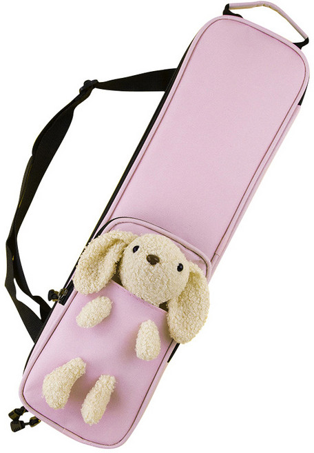 드럼스틱 전용 파우치 케이스 보관백 휴대용 악기채 가방, 핑크, 1개