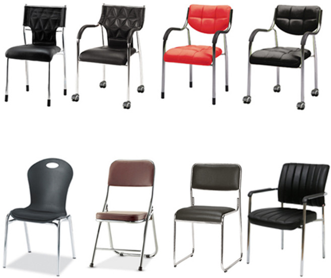 인홈즈 회의용 사무용 의자 시리즈, 시스카팔걸이(블랙)(고정)