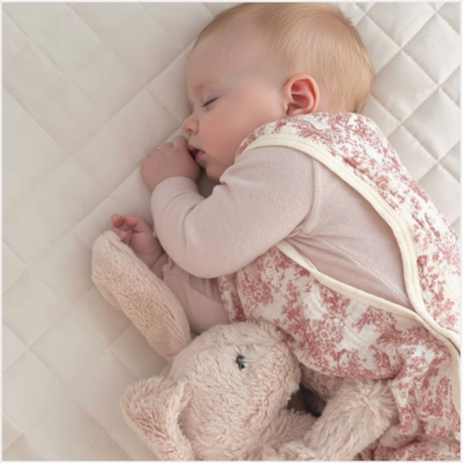 불로홈 아기 신생아 사계절 거즈 잠옷 수면조끼 실내복