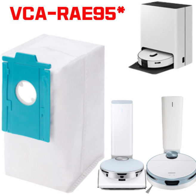 삼성 로봇 청소기 비스포크 제트봇 AI 호환 먼지봉투 먼지통 더스트백 VCA-RAE95A VCA-RAE95B VCA-RAE95C VCA-RAE85D, 10개, 삼성 제트봇 AI 먼지봉투