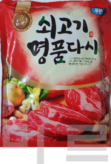 명품다시 쇠고기 업소용 다시다, 1kg, 1개