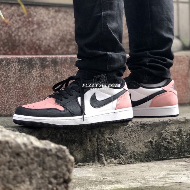 FUZZY Air Jordan 1 Low OG /Bleached Coral/ 運動鞋 CZ0790-061, 1個, 下單後請注意商品諮詢可加速出貨此選項請勿下單