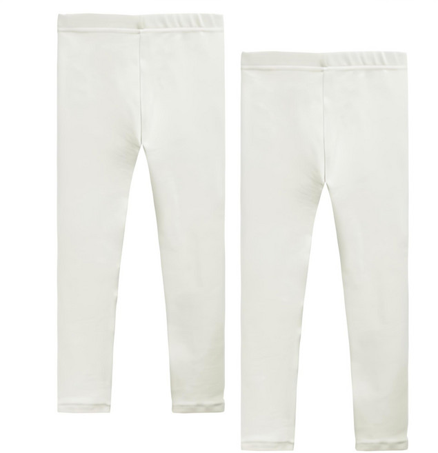 유라비 아동복 공용 도톰 후라이스 레깅스 2P 세트