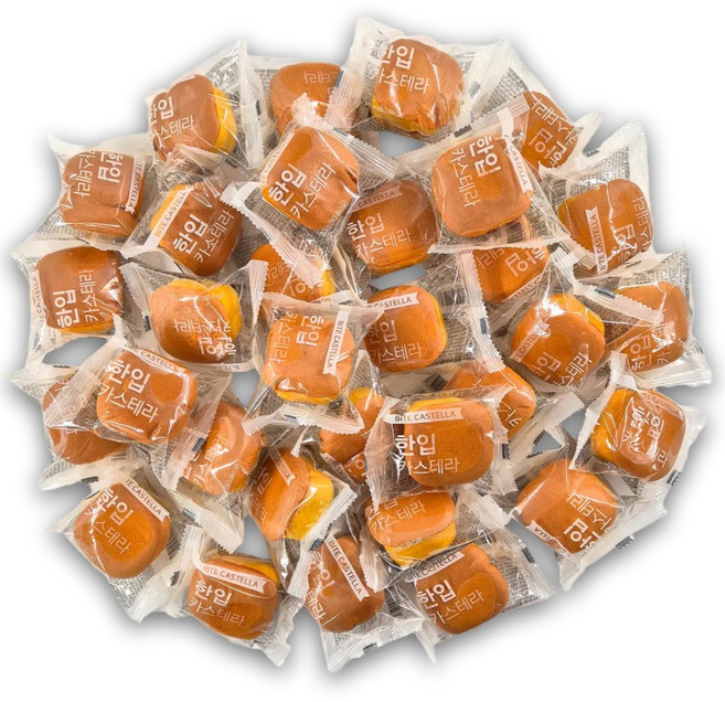 한입 카스텔라, 20g, 32개