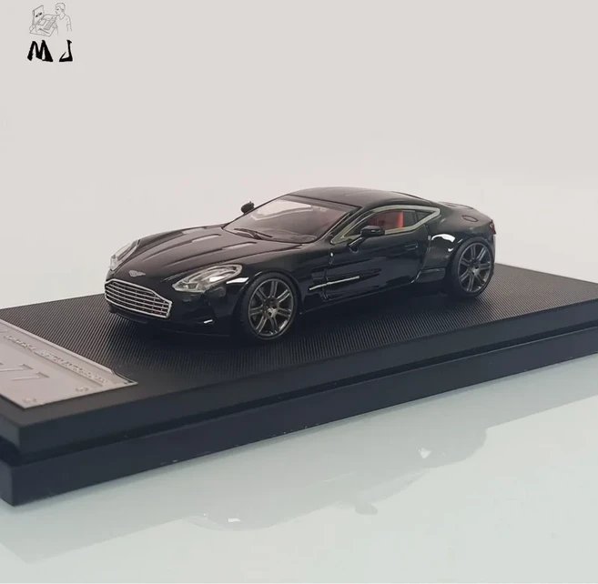 다이캐스트 MJ 1/64 스케일 애스턴 마틴 ONE77 합금 자동차 모델, 02 03