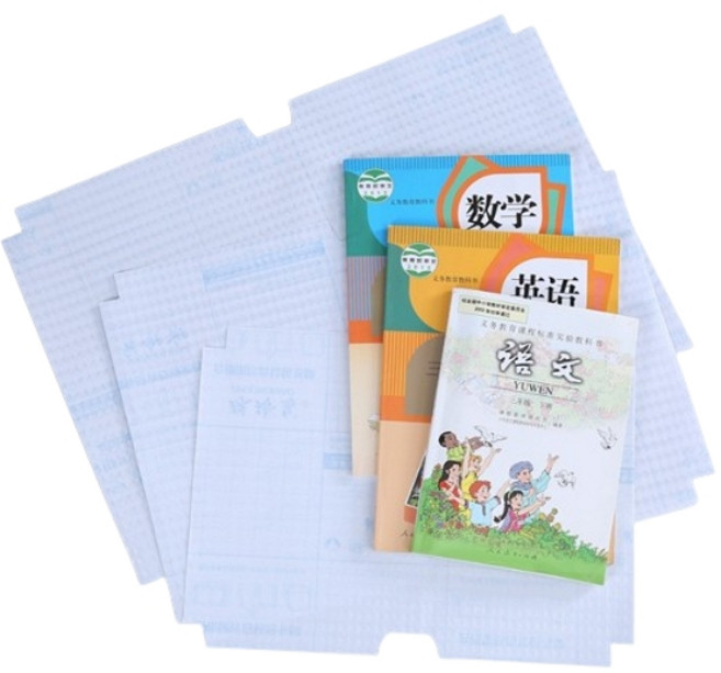 붙이는 책 커버 교과서 스티커 문제집 투명 격자 표지 리폼 보호 다이어리 만화책 포장 보관 필름 접착 시트 070940RM, 30개