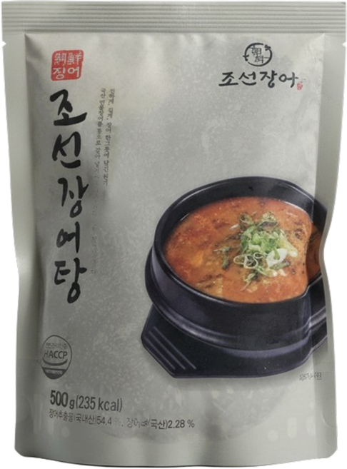 조선장어 국내산 민물 장어탕, 1개, 500g