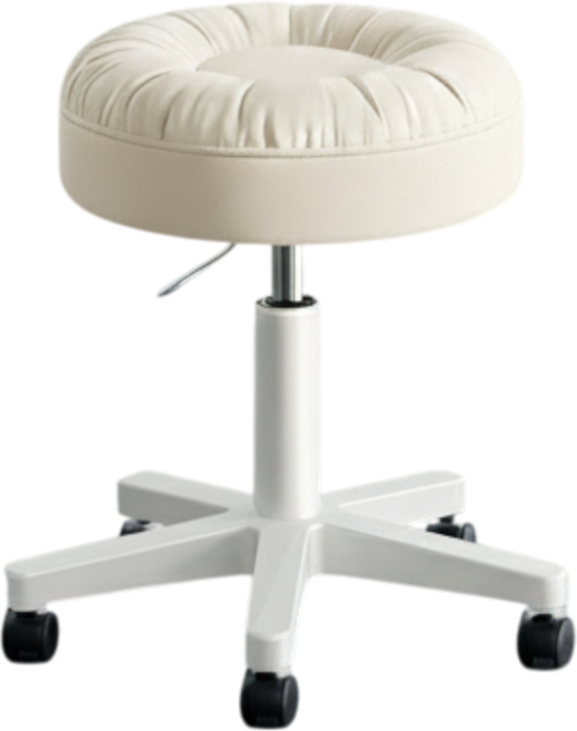 모네라 이동식 높이조절 소프트쿠션 멀티의자, 베이지, 1개