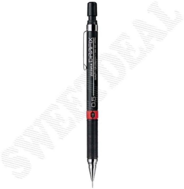 제브라 드라픽스 샤프 0.5mm흑색바디 갑 (10개입) 고등학생샤프 0.5샤프