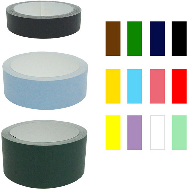 (디머스) 칼라 마스킹 제본 테이프 25mm 35mm 50mm, 하늘색
