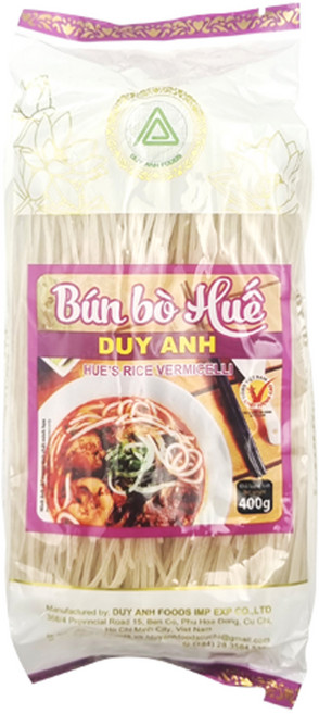 두이안 분보훼면 버미셀리 DUY ANH, 400g, 1개