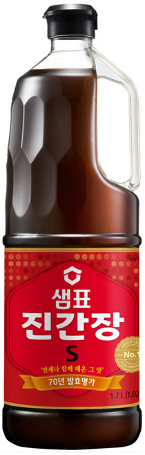 샘표 진간장 S, 1.7L, 1개