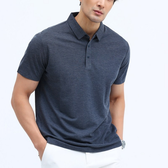 글리멜로 남자 여름 쿨링 냉감 통기성 폴로 반팔 티셔츠