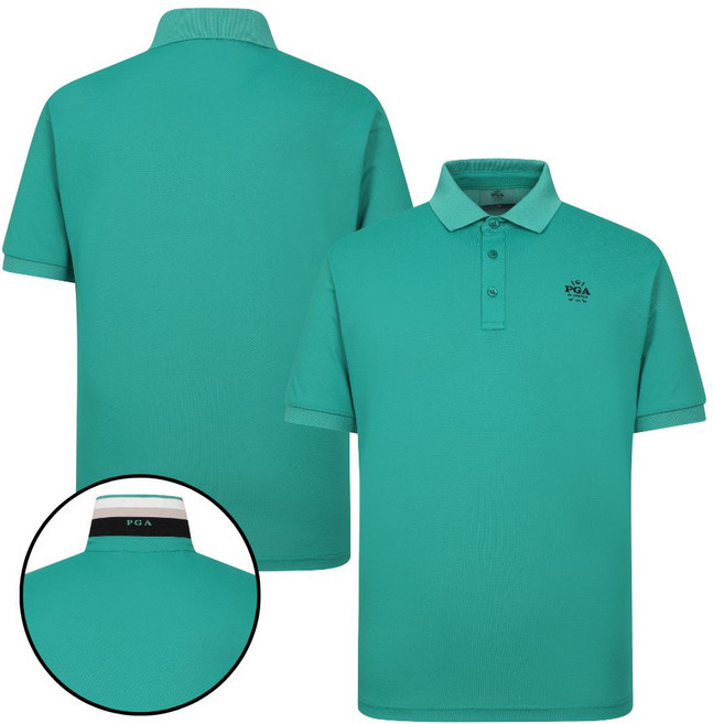PGA 남성 쿨터치 피퀘 반팔 카라티셔츠 PGMTS52319
