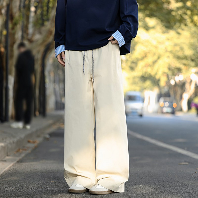 寬鬆休閒工裝登山運動長褲 男款