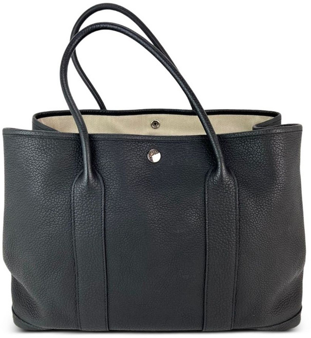 에르메스 중고 MM 36 네곤다 가든 파티 레더 토트 백