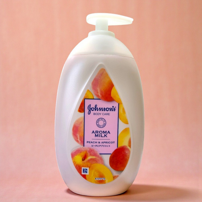 존슨즈 아로마 밀크 바디로션 피치&애프리콧, 1개, 500ml