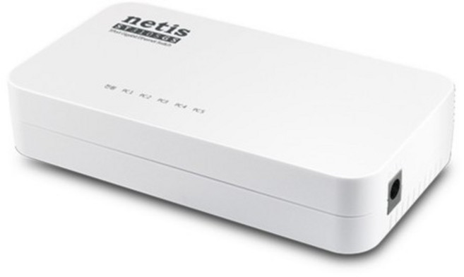 네티스 기가비트 5포트 스위칭허브, ST3105GS, 1개