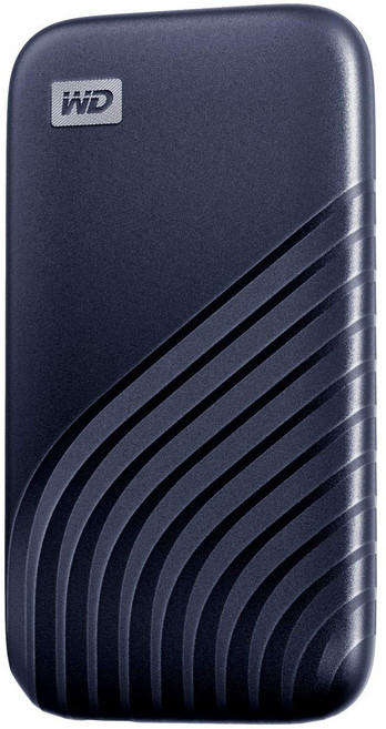 WD SSD 2TB USB3.2 Gen2 Type-c My Passport SSD 1050 MBs WDBAGF0020BBL-WESN 휴대용 블루 최대, 상세페이지 참조, 1GB